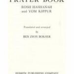 Download Yom Kippur Prayer Book PDF For Free